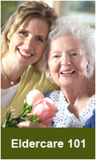 Eldercare101 - Picture of Daughter & Elderly Mom